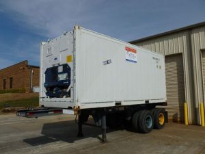 Outside View of Cold Storage Trailer