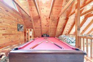 View of Pool Table