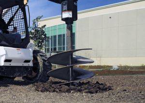 Bobcat Auger Attachment Rental in Los Angeles CA