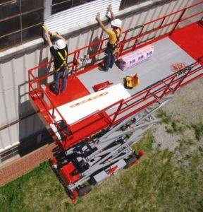 Seabrook Gas Scissor Lifts for Rent-Houston