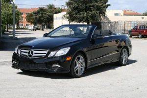 Los Angeles E550 Cabriolet Mercedes For Rent