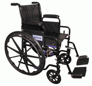 black wheelchair for rent