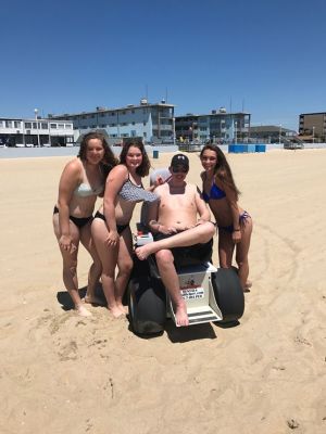 beach powered wheelchair