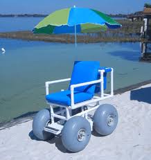 Non Reclining Beach Wheelchair
