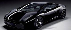 Black Lamborghini Spyder