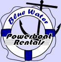Blue Water Powerboat Rentals logo