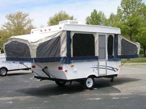 Michigan Pop Up Camper & Trailer Rentals - Starcraft 14' ft Pop Up For Rent