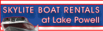 SkyLite Boat Rentals at Lake Powell banner