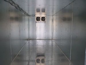 20 Foot Interior of Walk In Cooler
