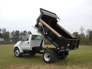 dump trucks with 5 cubic meter beds for rent