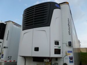 Front of Refrigerated Trailer