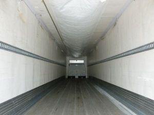 Inside of Refrigerated Trailer