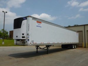 Exterior View of Refrigerated Trailer
