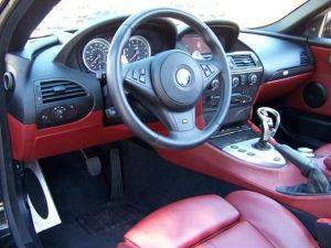 Los Angeles BMW M6 Convertible For Rent - Dashboard