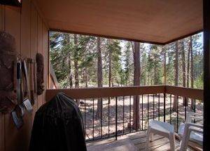 Townhome Rental Large Deck With Wooded View in Lake Tahoe