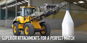 Compact Wheel Loaders with a variety of Attachments are available