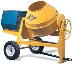 Concrete mixer in San Diego County from Volvo Rents