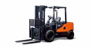 Warehouse Forklift Rental Made by Doosan with 10k lift capacity
