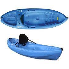 Blue Sit On Top Kayaks for Rent