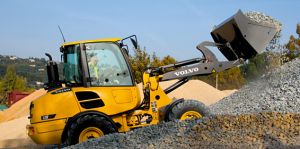 Volvo CE Compact Wheel Loader Model L20F For Rent