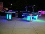 Lighted Poker Tables For Rent in Mobile, Alabama