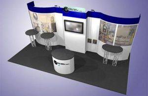 Linear Trade Show Booth