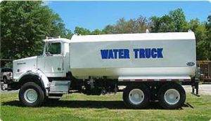 4000 gallon Water Truck with 2' Pump